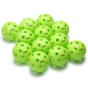 Premium 26 Holes Indoor Pickleball Balls- 6  or 12 Packs