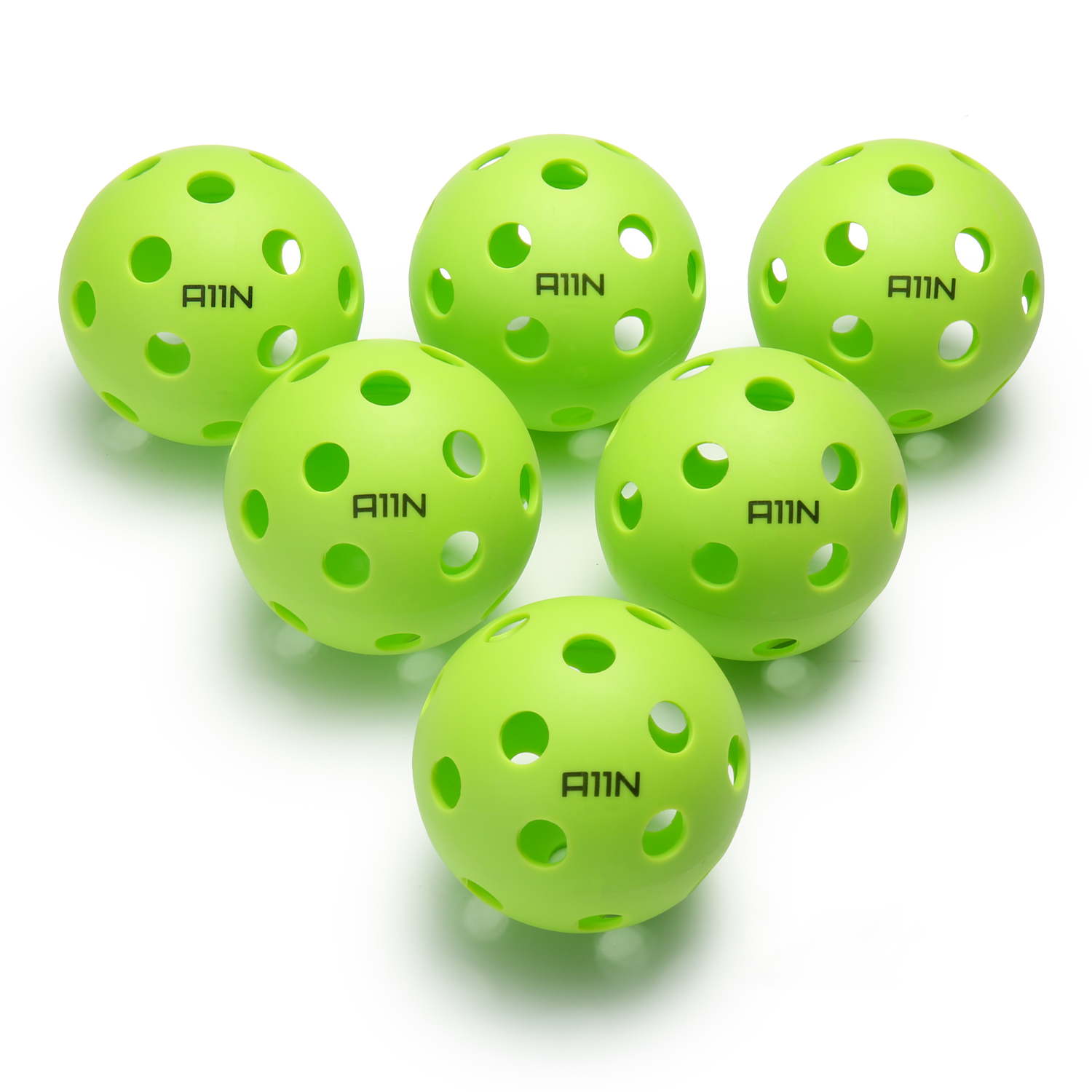 Premium 26 Holes Indoor Pickleball Balls- 6  or 12 Packs