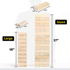 Friendswood Tumble Tower Game- Large Size