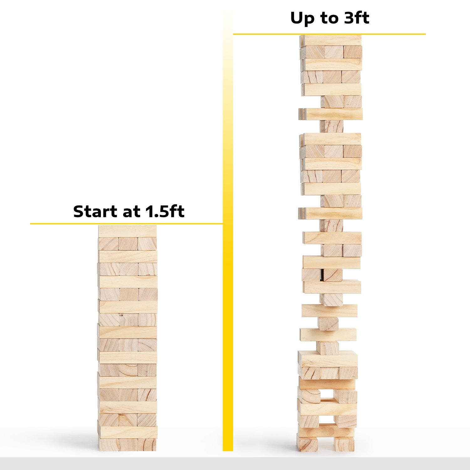 Friendswood Tumble Tower Game- Large Size