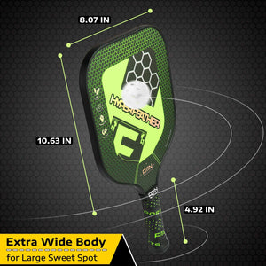 HyperFeather Graphite Pickleball Paddle Set -USAPA Approved