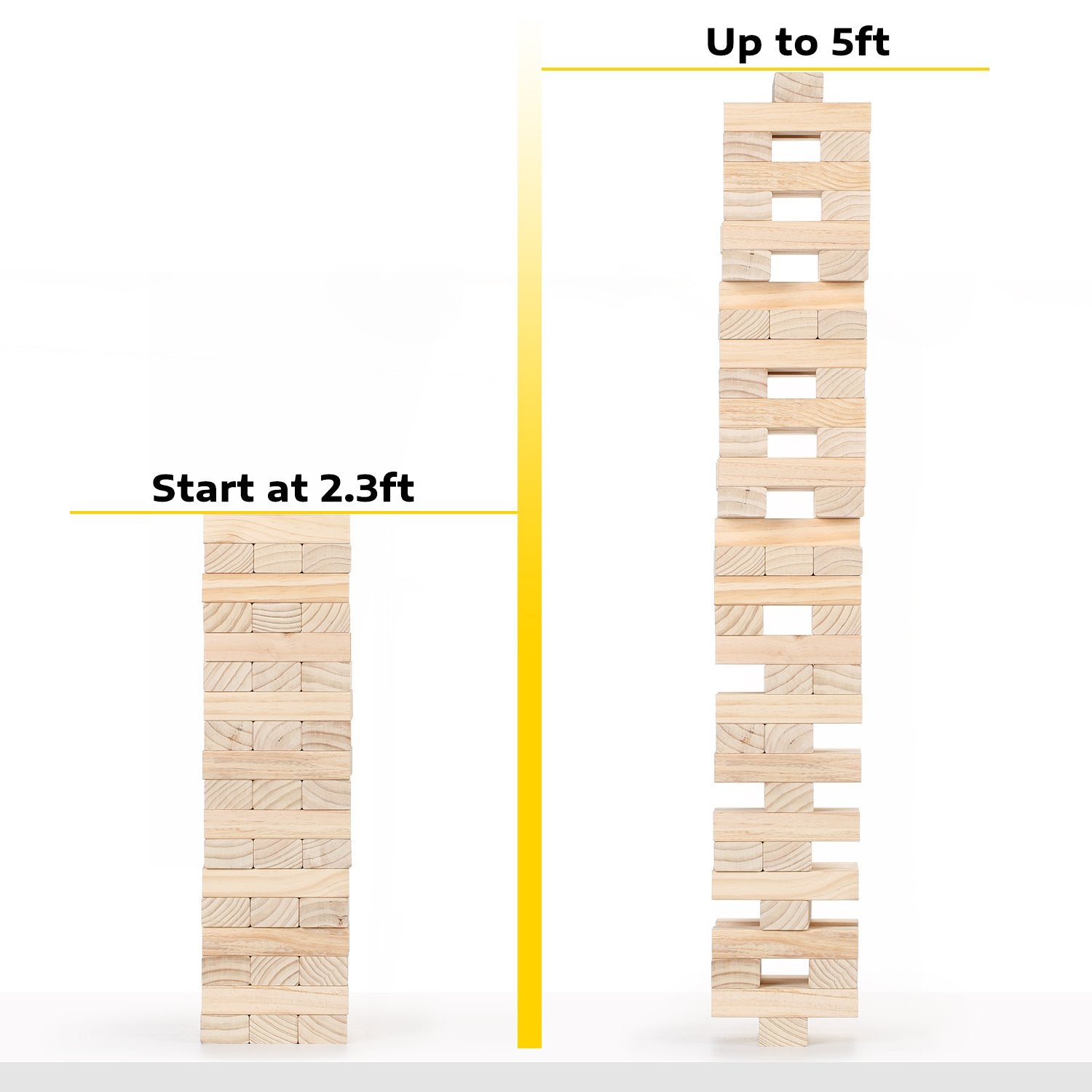 Friendswood Tumble Tower Game- Giant Size