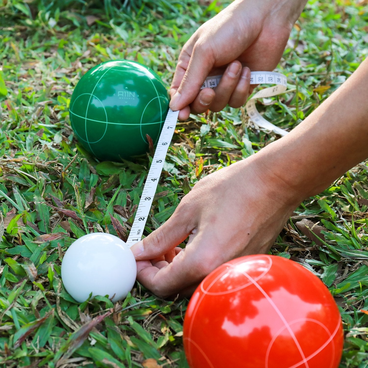 90mm Lawn Backyard Bocce Game Set